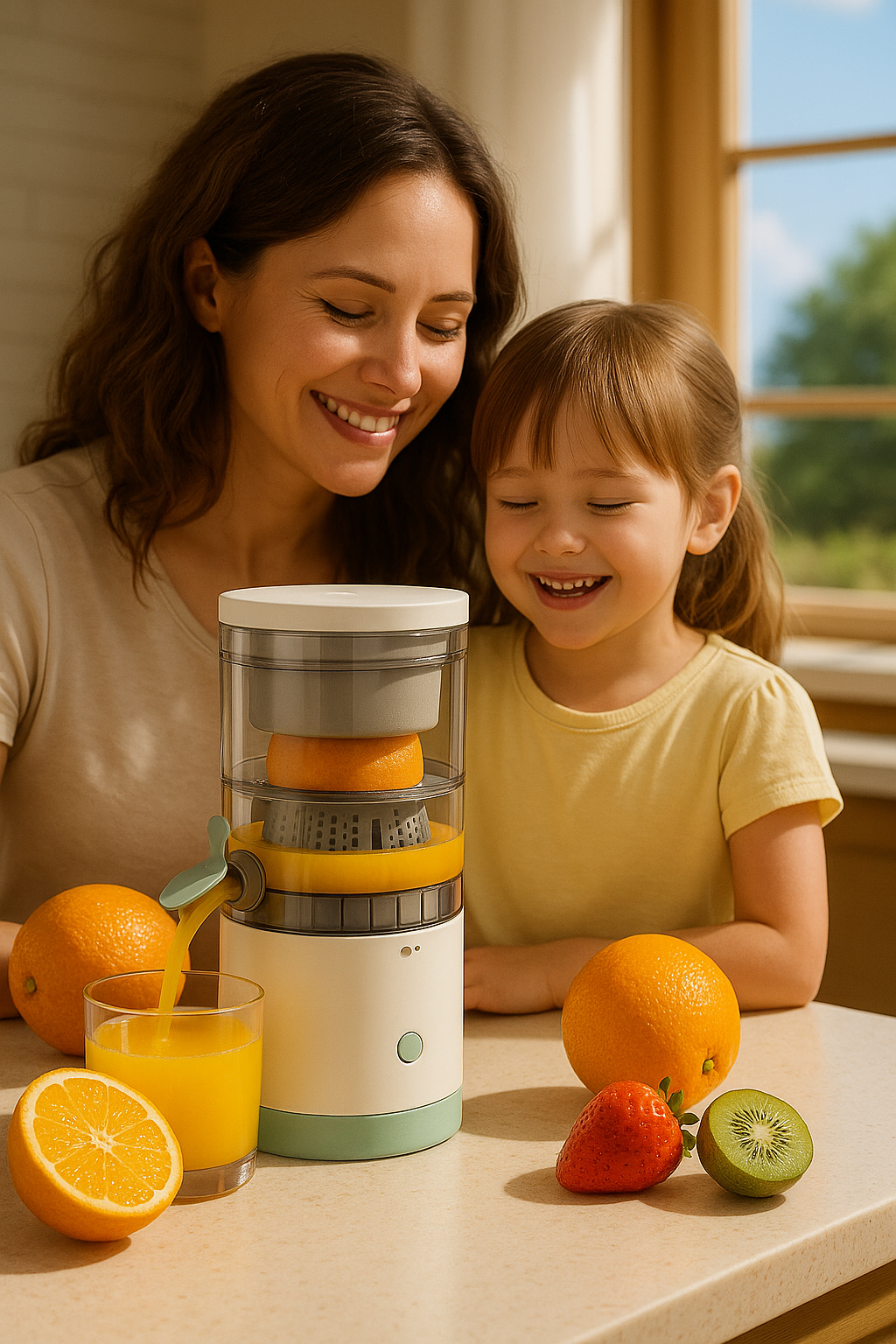 Portable JuicePress™ – Fresh Juice Anytime, Anywhere
