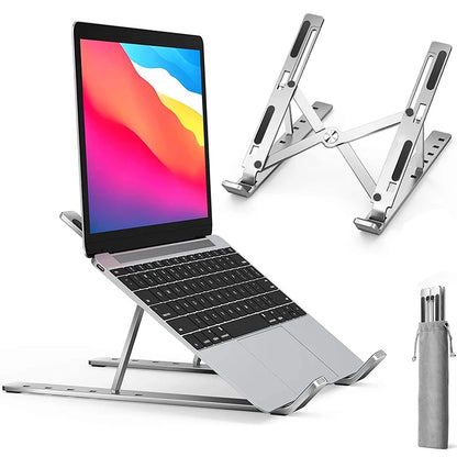 AeroLift Laptop Stand – Adjustable, Foldable & Portable!