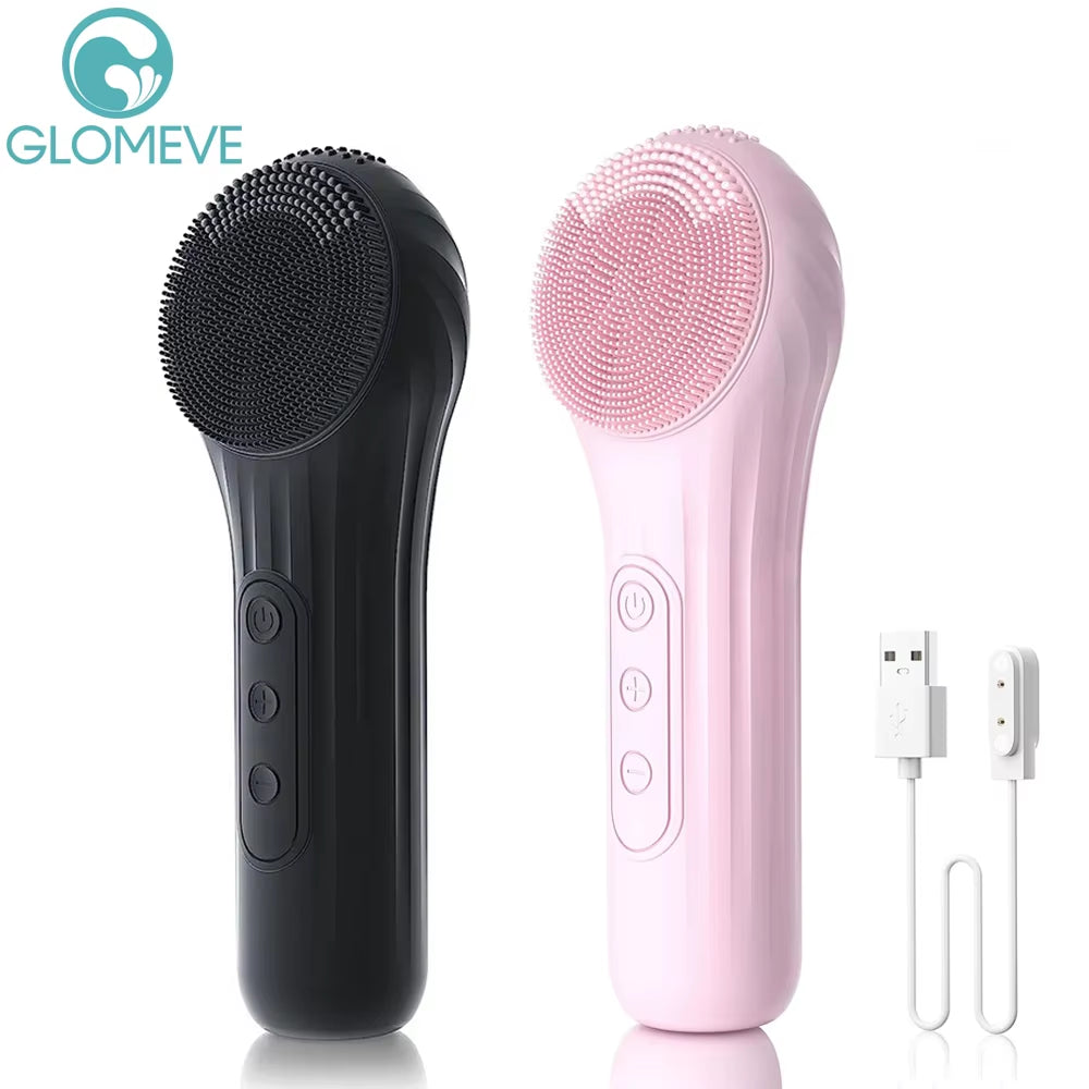 Sonic Facial Cleanser – Waterproof & Rechargeable Brush 🌊✨