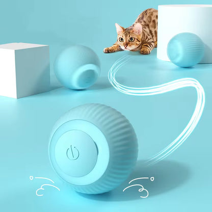  Smart Rolling Pet Ball – Interactive Fun for Cats & Small Dogs!