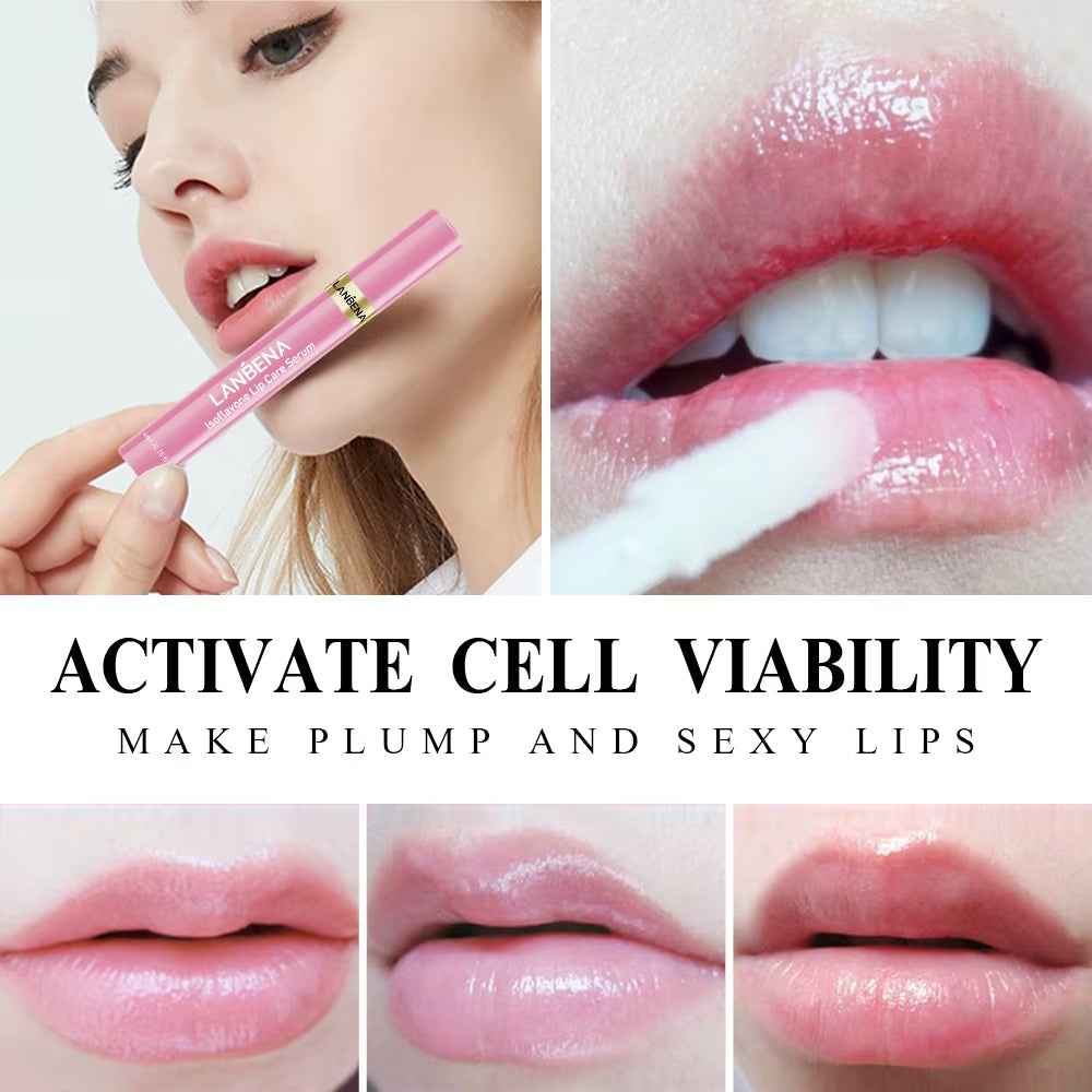 Isoflavone Lip Plumper & Repair Serum – Hydrate, Plump & Smooth 💋✨