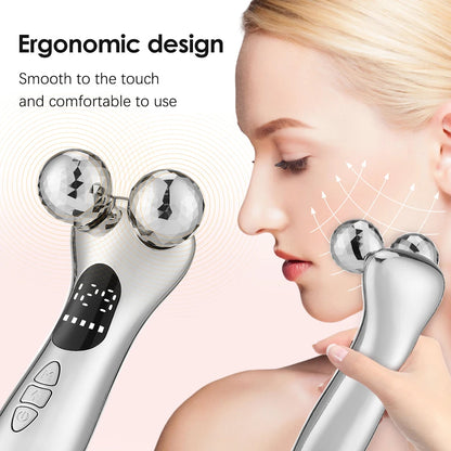 Electric Facial Slimming Roller – Lift, Tone & Glow ✨💆‍♀️
